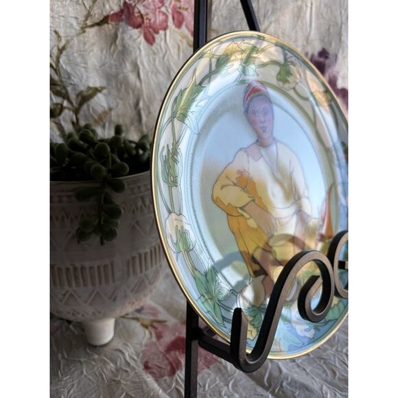 UNICEF Heinrich Collector Plate "Child of Egypt" 202/24,500 - Picture 3 of 6